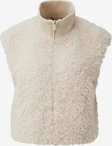 Gilet QS en beige : devant