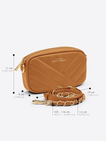 Ateliers Saint Germain Schultertasche 'OPERA'‌‌‌‌‌‌‌ in Braun