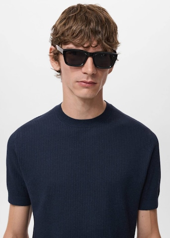 MANGO MAN T-shirt 'Flewh' in Blau