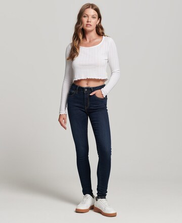 Superdry Skinny Jeans in Blauw