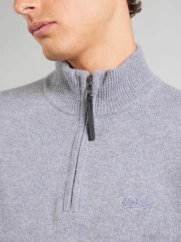 Superdry Pulóver - kék