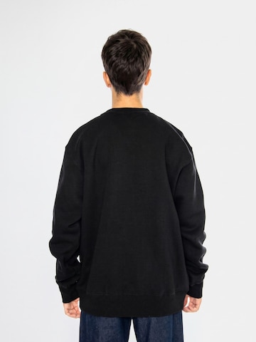 HUF Sweatshirt 'Internationally Known Crewneck Black'‌‌‌‌ in Schwarz