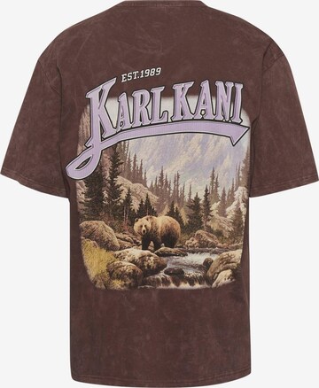 Karl Kani - Camiseta 'KM234-021-1' en marrón