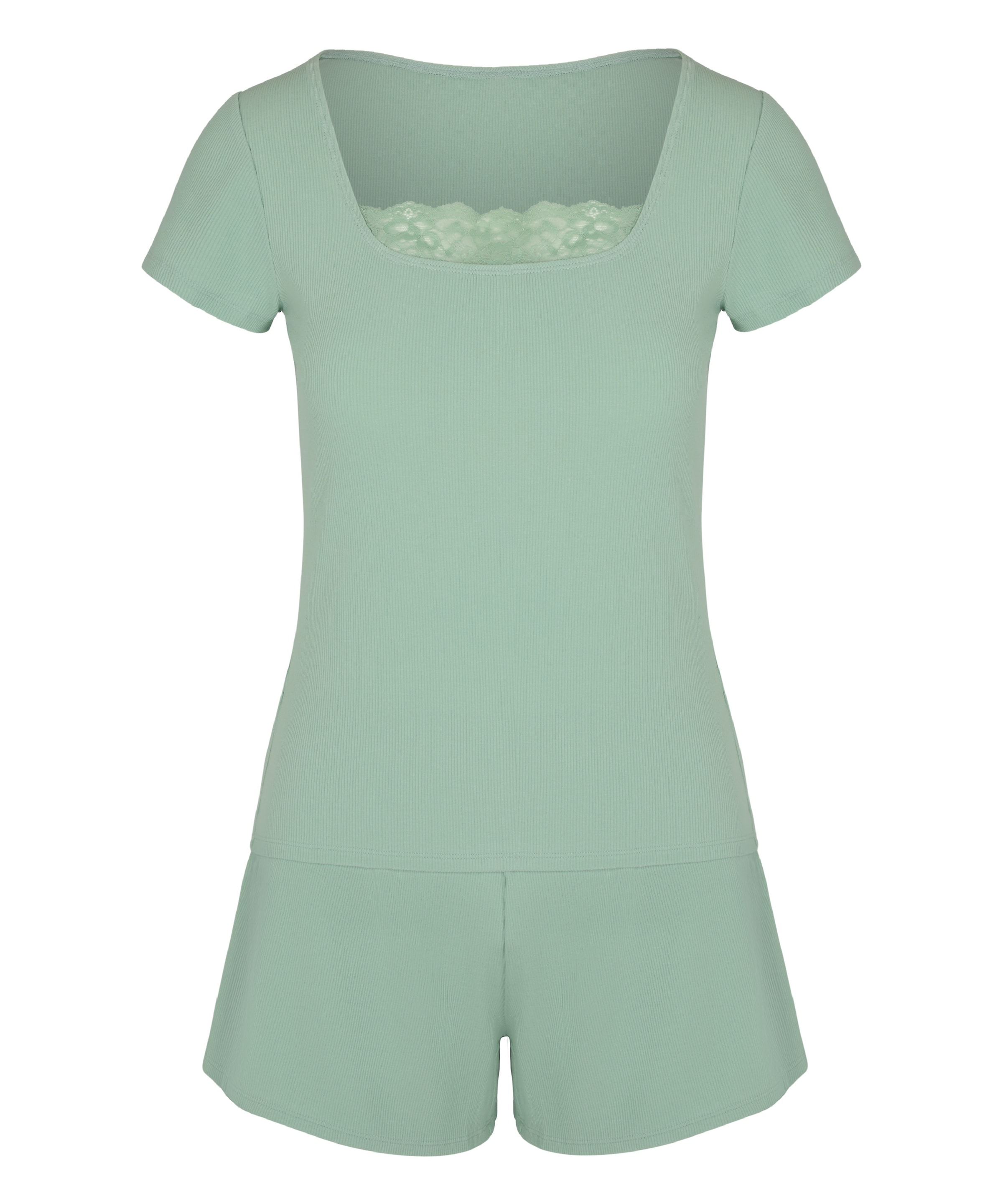 Hunkemöller Pajama in Green: front