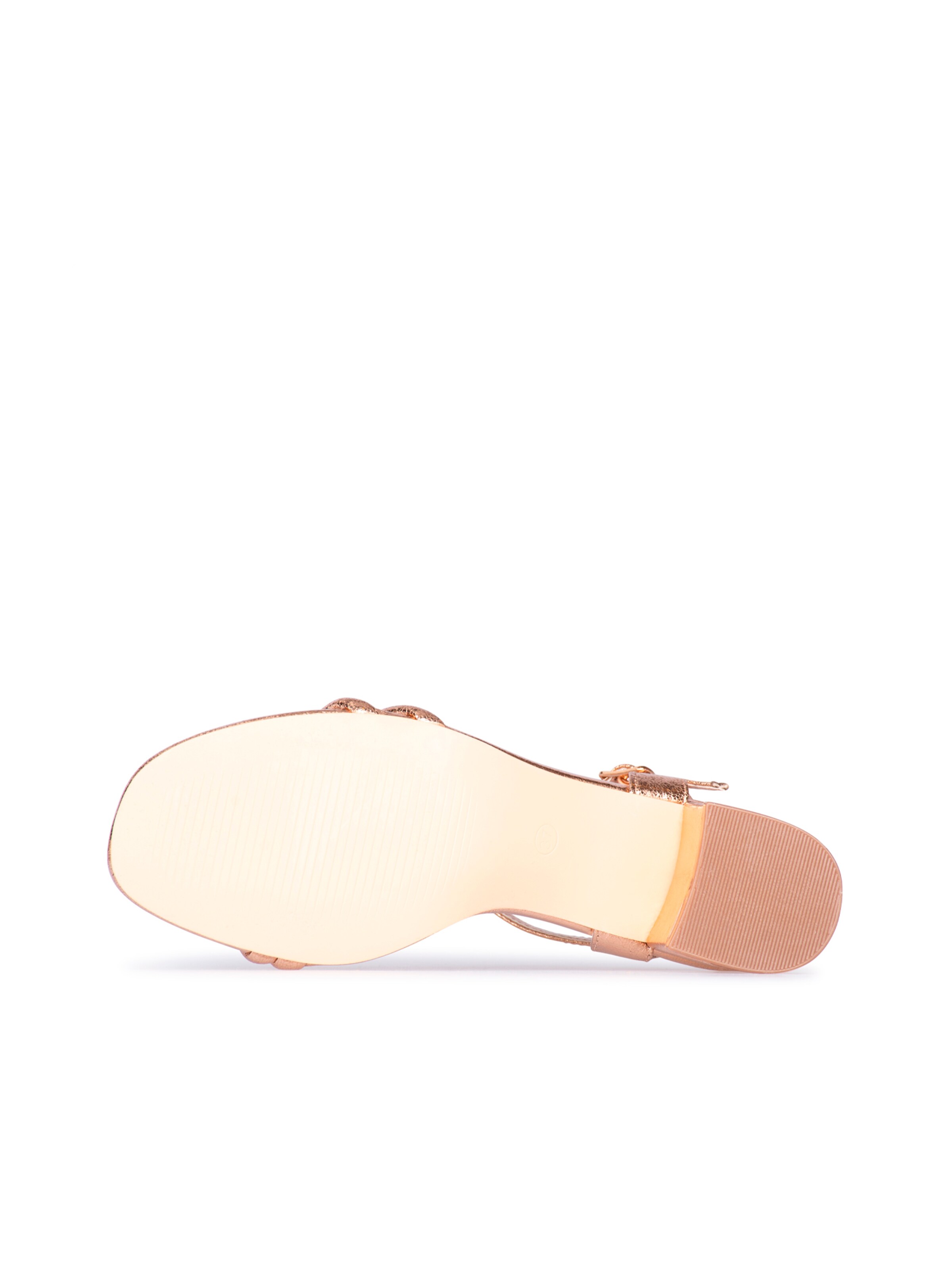 POSH by Poelman Strap Sandals 'Nova' in Gold