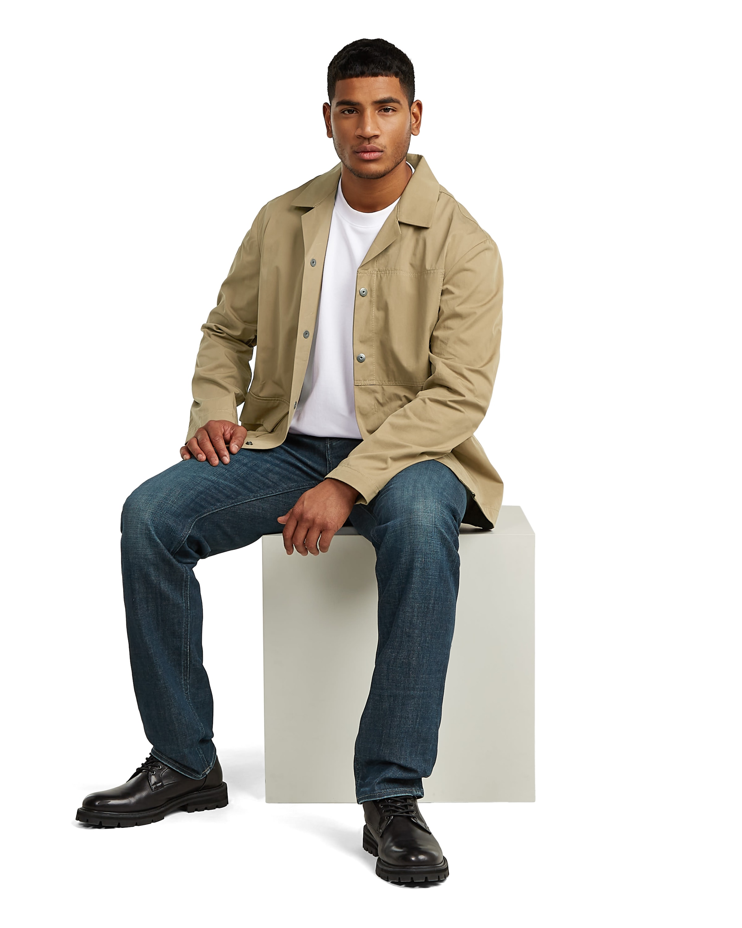 G-STAR Blazer - 'Marseille Blazer' in Beige