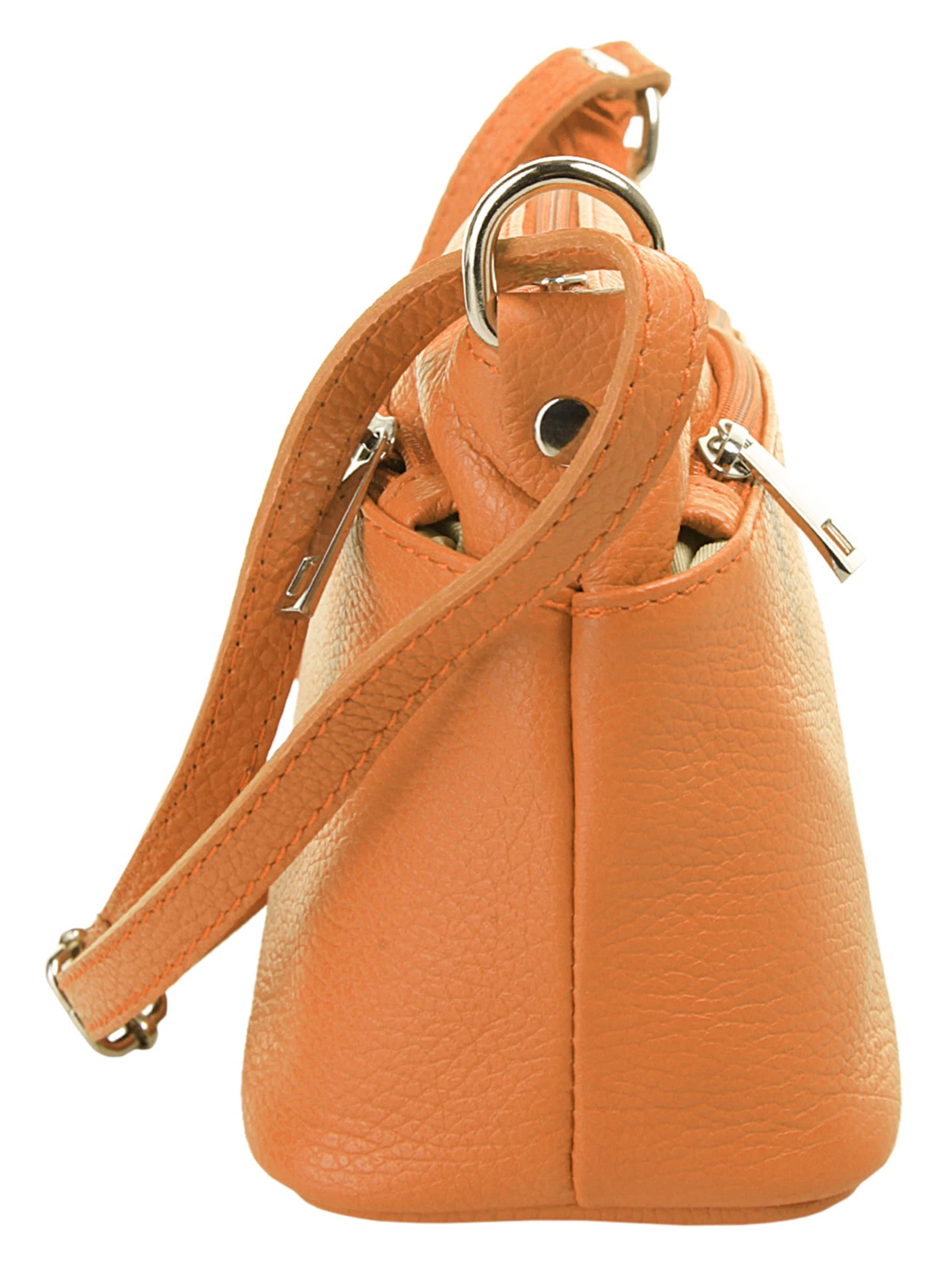 Sac à bandoulière Cluty en orange