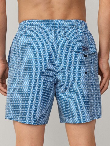 Hackett London Badeshorts in Blau