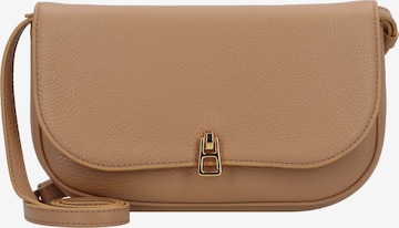 Sac à bandoulière Coccinelle en marron : devant