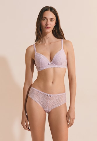 ETAM Regular Panty 'Panama' in Purple: front