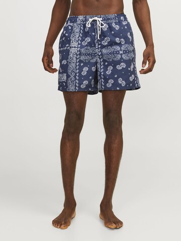 JACK & JONES Badeshorts 'JPSTFIJI JJSWIM' i blå: forside