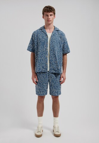 Dstrezzed Comfort fit Overhemd 'Leo' in Blauw