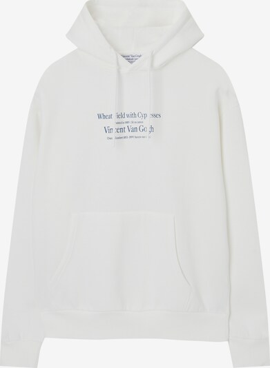 Pull&Bear Sweatshirt in gelb / grün / petrol / weiß, Produktansicht