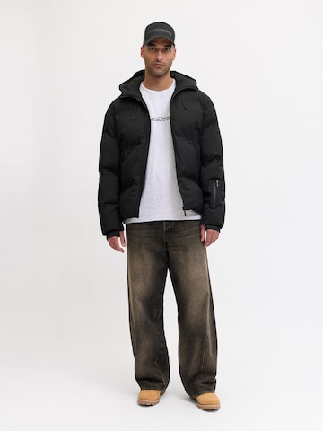 JACK & JONES Vinterjakke 'JCOFUSION' i sort