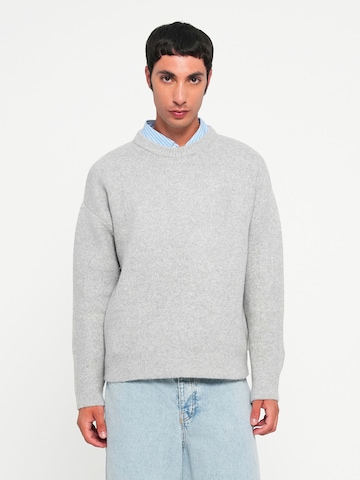 JACK & JONES Pullover 'JCOBLANKS' i grå: forside