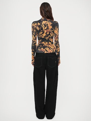 Pull-over 'BAROCCO PORCELAIN' Versace Jeans Couture en noir