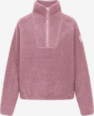 Derbe Sweater 'Kuschelby' in Pink: front