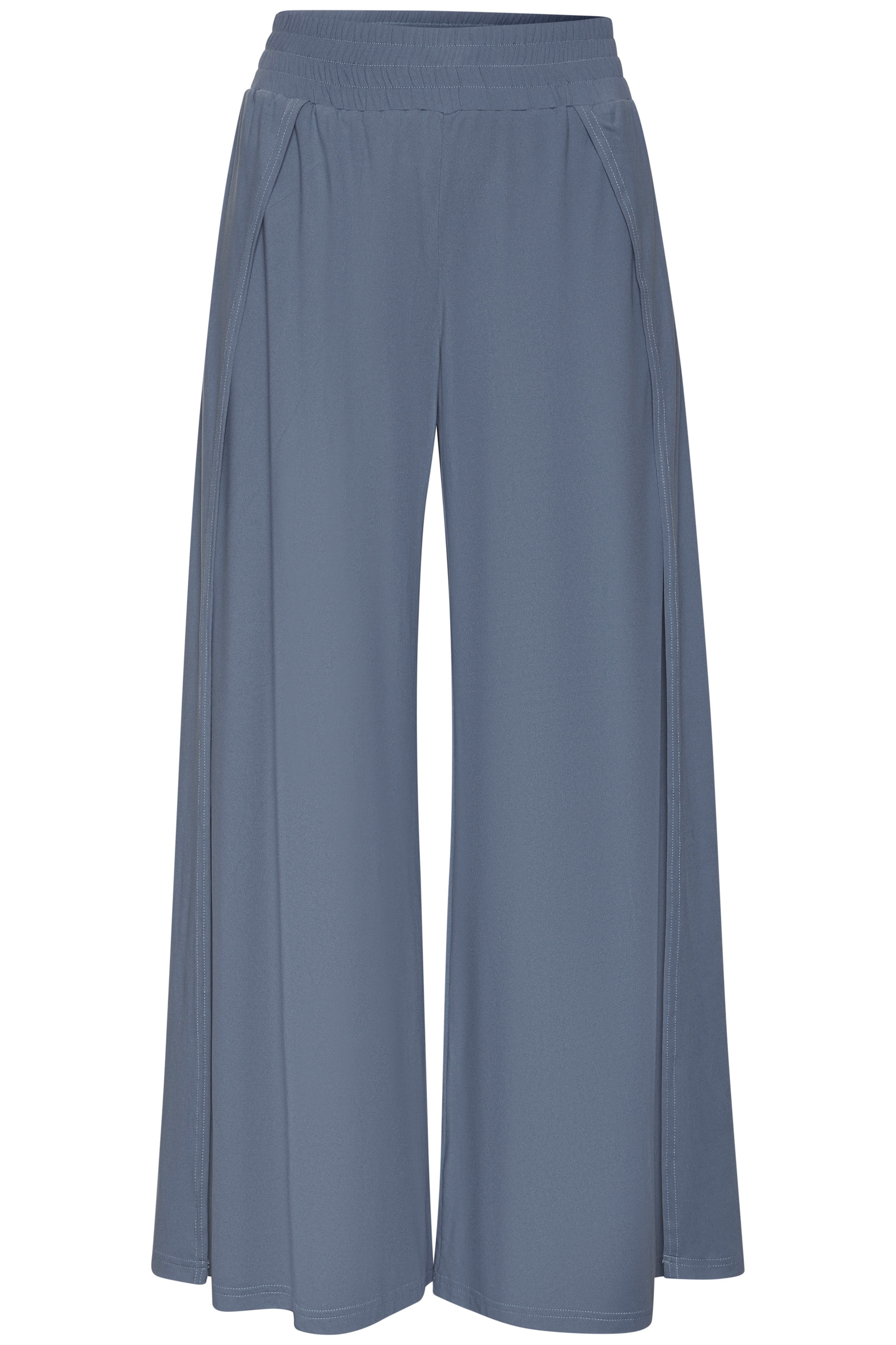 LASCANA Wide Leg Hose in Blau: Vorderseite