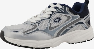 TOM TAILOR - Sapatilhas baixas em prata: frente