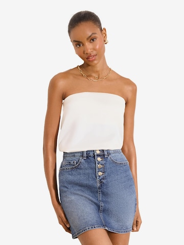 Lipsy Nederdel i blå: forside