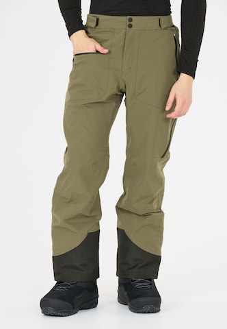 SLOPE Regular Sports trousers 'Zuki' in Green: front