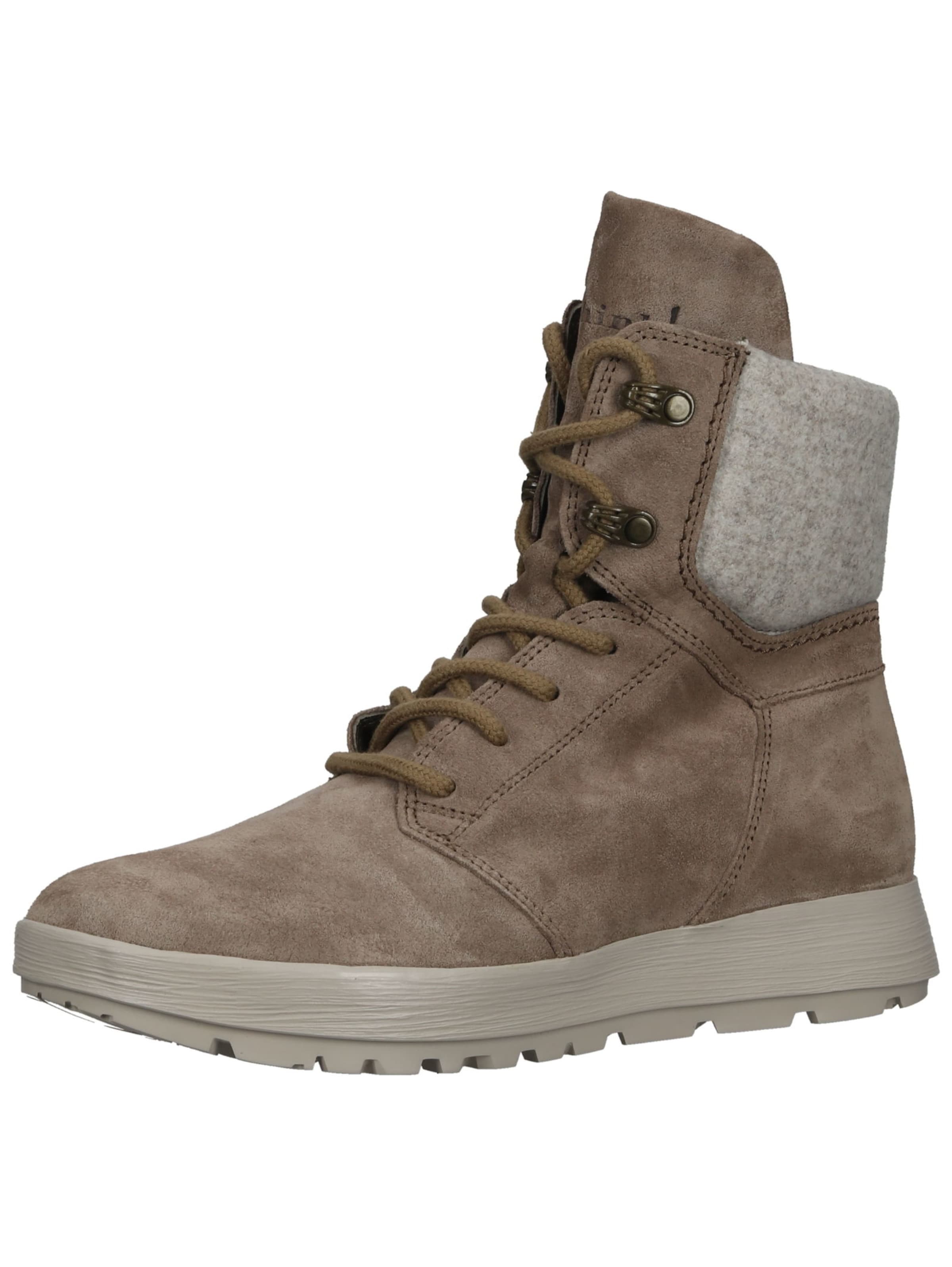 Bottines à lacets THINK! en marron : devant
