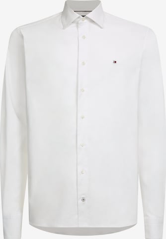 Slim fit Camicia business di TOMMY HILFIGER in bianco: frontale