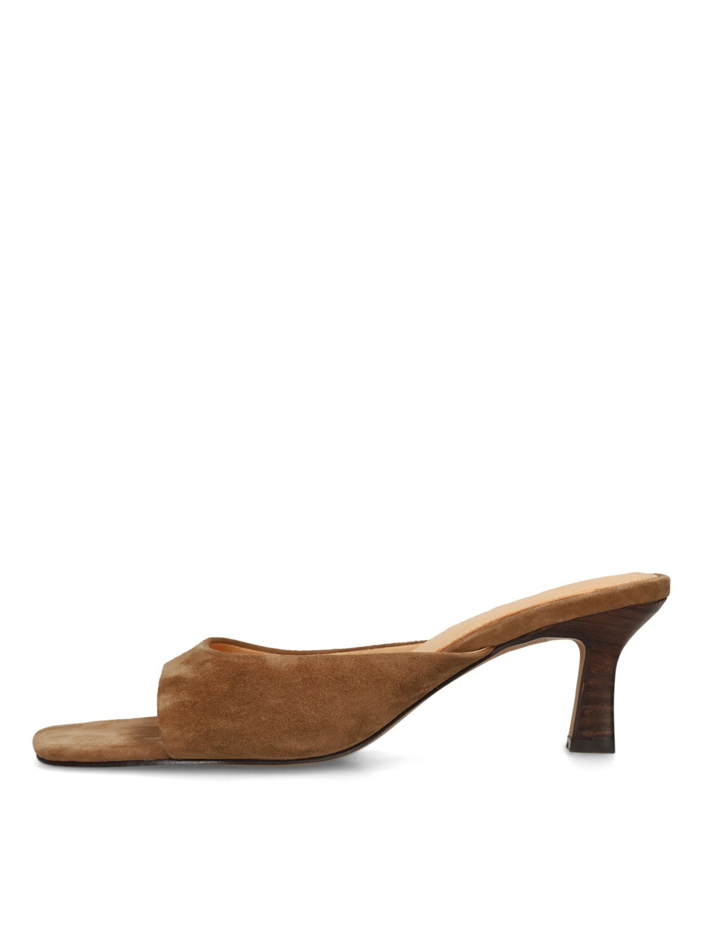 MANFIELD Mules in Brown