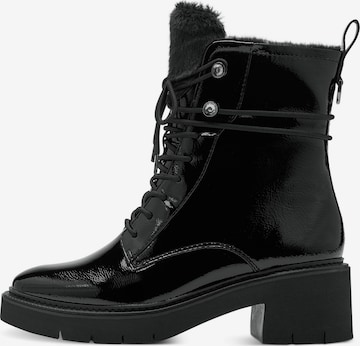 TAMARIS Lace-Up Ankle Boots in Black