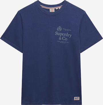 Superdry & Co - Camiseta '1954 Company' en azul: frente