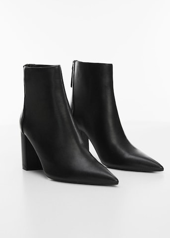 MANGO Ankle Boots 'Giana' in Black