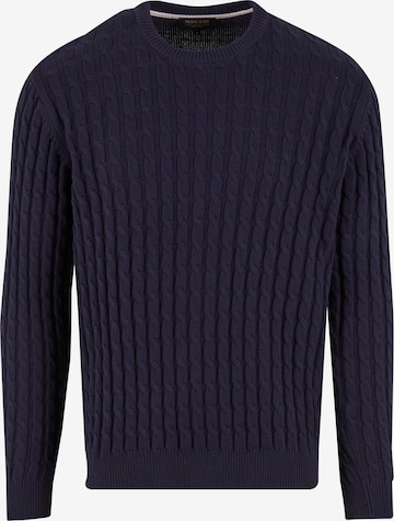 INDICODE JEANS Pullover 'Trevin' in Blau: Vorderseite