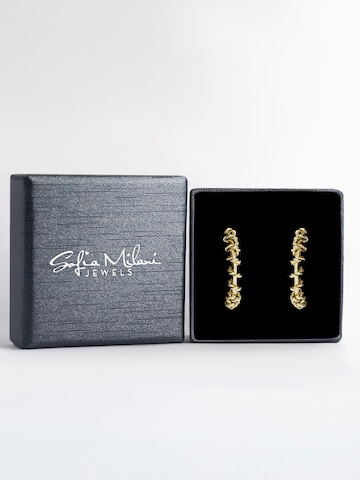 Sofia Milani Ohrringe 'Wrapped'‌‌ in Gold