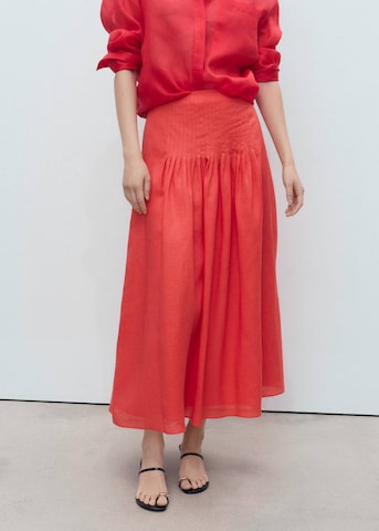 MANGO Skirt 'Varese' in Red: front
