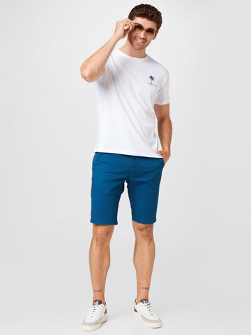 s.Oliver Slimfit Shorts in Blau