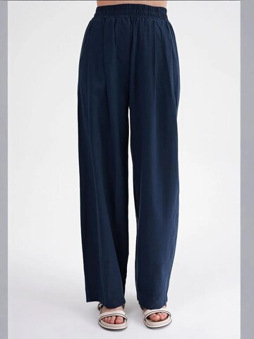 MixRay Loosefit Broek in Blauw: voorkant