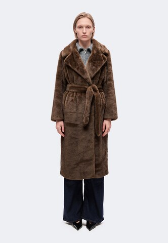 Herrlicher Winter coat 'Natsuki' in Brown: front
