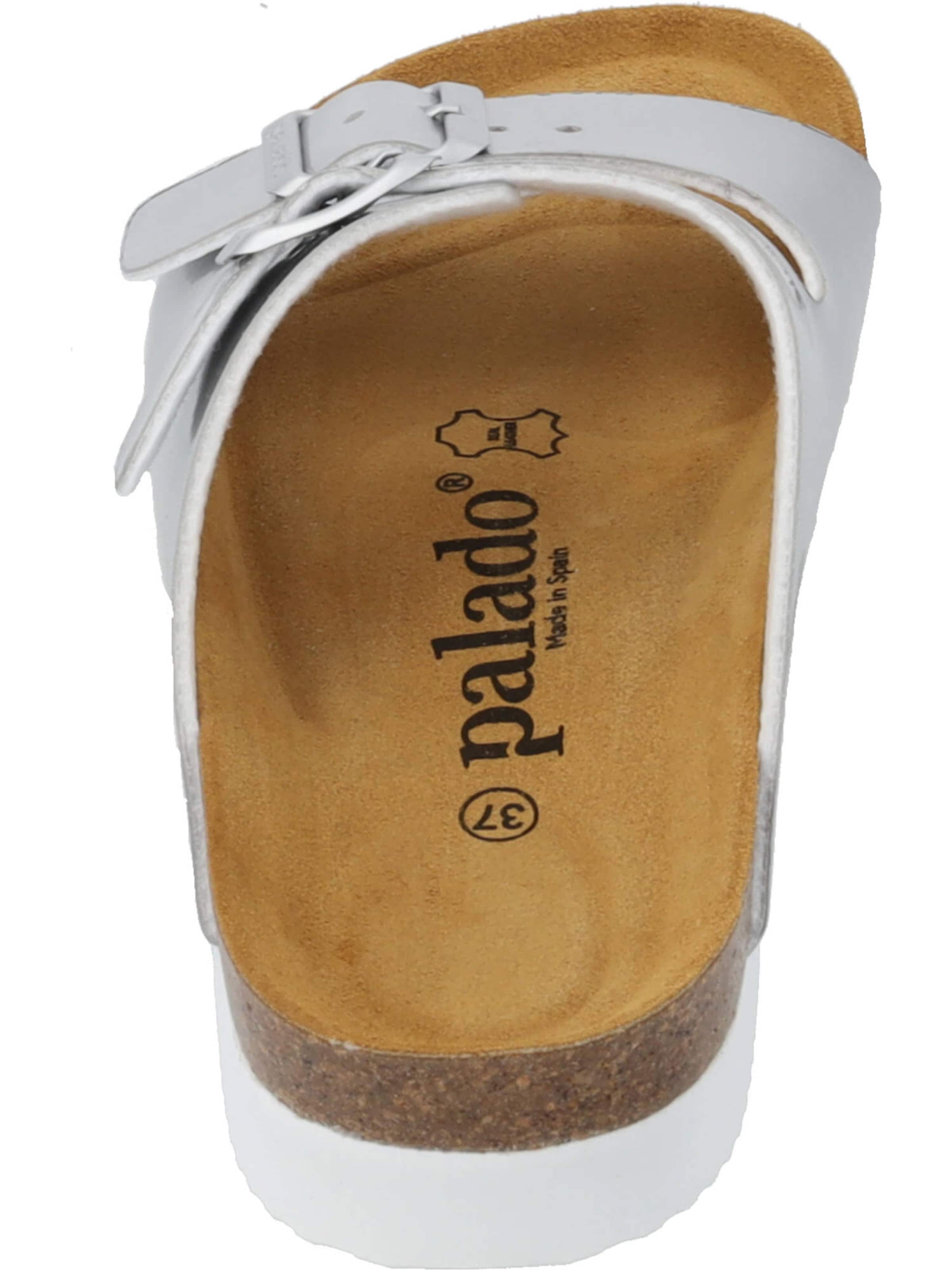 Palado Mule 'Korfu PL Lack' in Silver