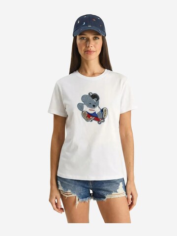 Bianco Lucci Särk 'T-Shirts', värv valge