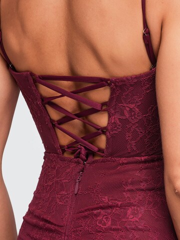 Ombre - Vestido de noche en rojo