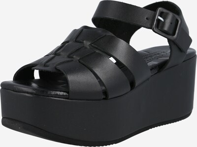SHABBIES AMSTERDAM Sandale in schwarz, Produktansicht