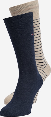 Tommy Hilfiger Underwear Socks in Beige: front