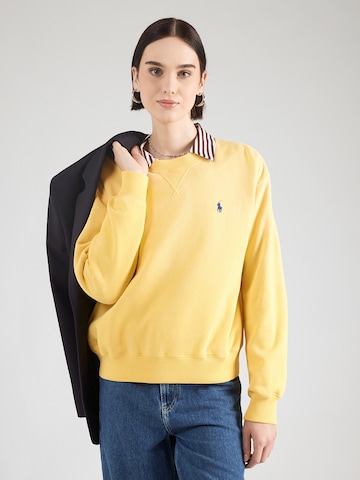 geltona Polo Ralph Lauren Megztinis be užsegimo: priekis