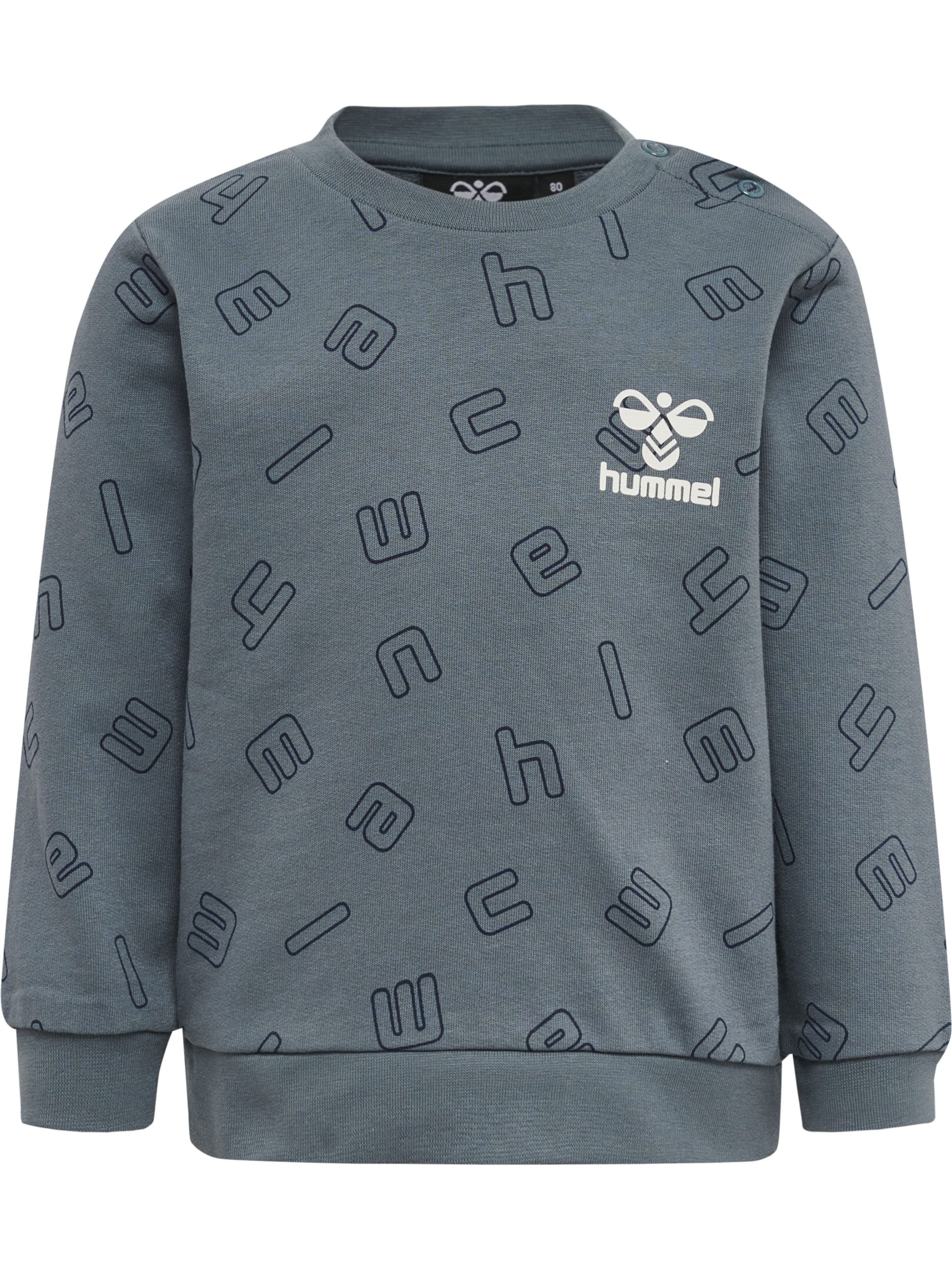 Hummel Sweatshirt in Grijs: voorkant