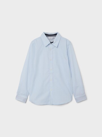 NAME IT Regular fit Button Up Shirt 'Nisa' in Blue