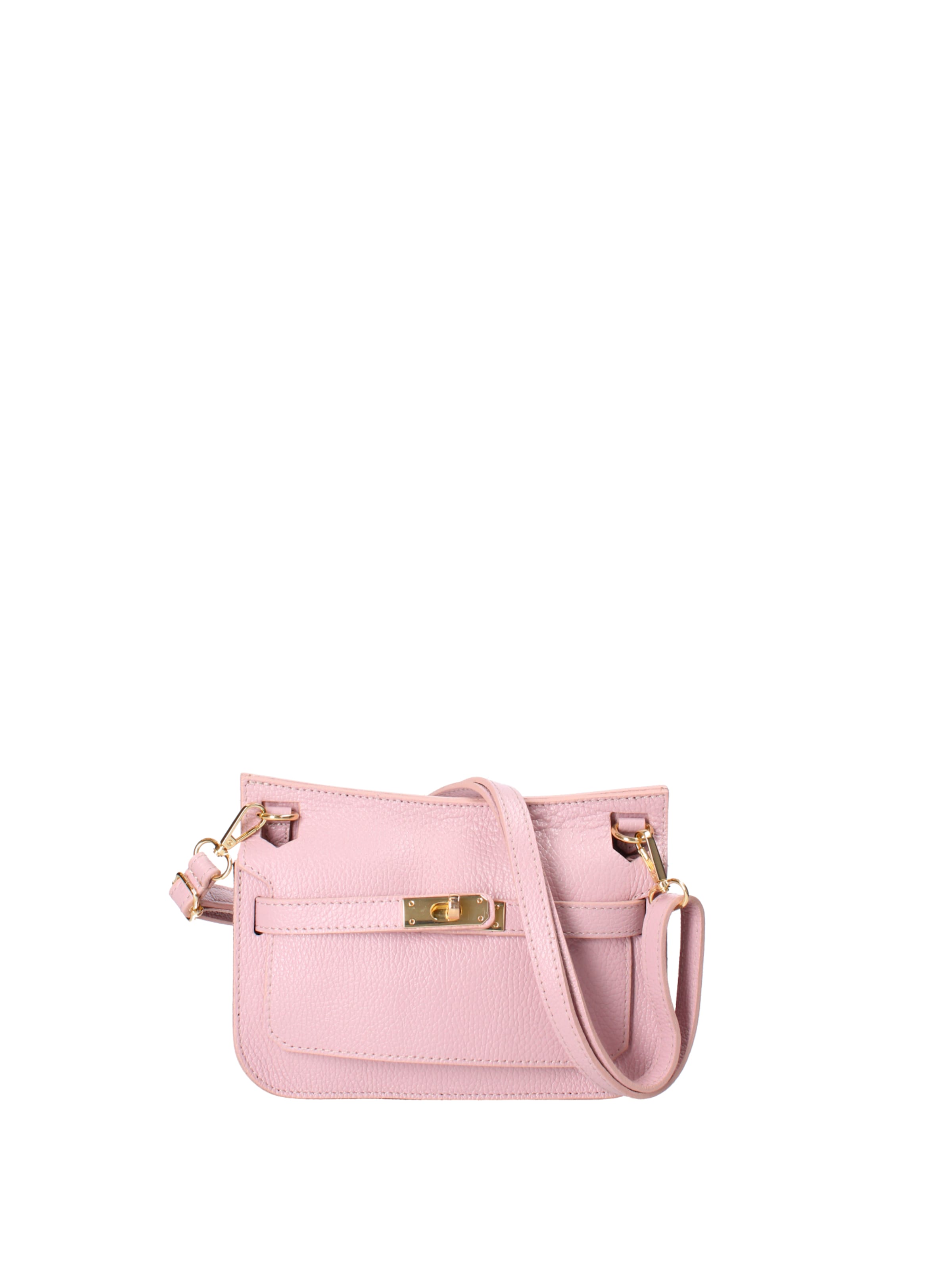 Viola Castellani Crossbody Bag in Pink: front