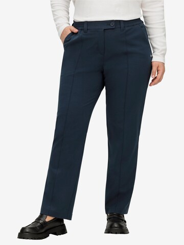 SHEEGO Loose fit Trousers in Blue: front