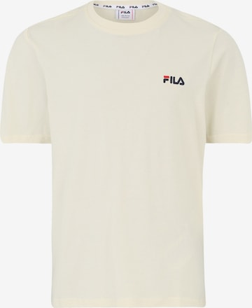 T-Shirt fonctionnel FILA en jaune : devant