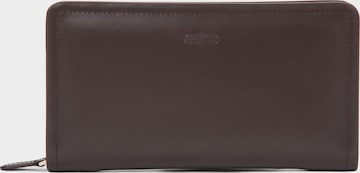 Estro Wallet '58066' in Brown: front
