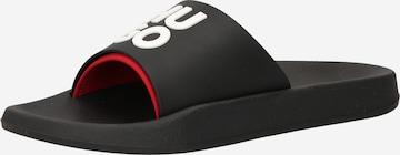 HUGO Red Beach & Pool Shoes 'Nil' in Black: front